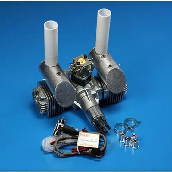 DLE Gasoline Engine DLE120 Rear Exhaust 120CC for RC Airplane 12HP/7500RPM